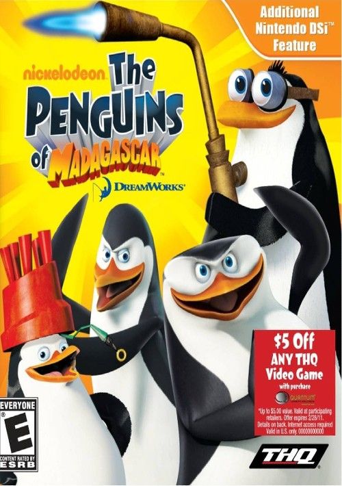 Penguins of Madagascar, The (DSi Enhanced) (U) ROM Download - Nintendo