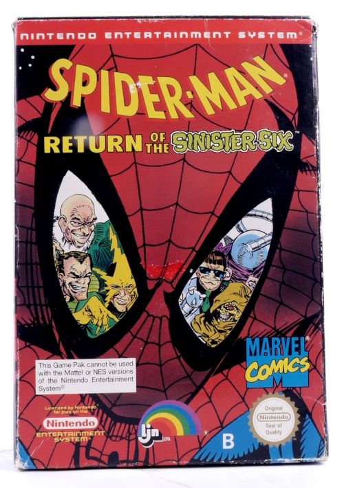 Jeu Sega Game Gear - Spider-Man : Return Of The Sinister Six - Loose - Bon état