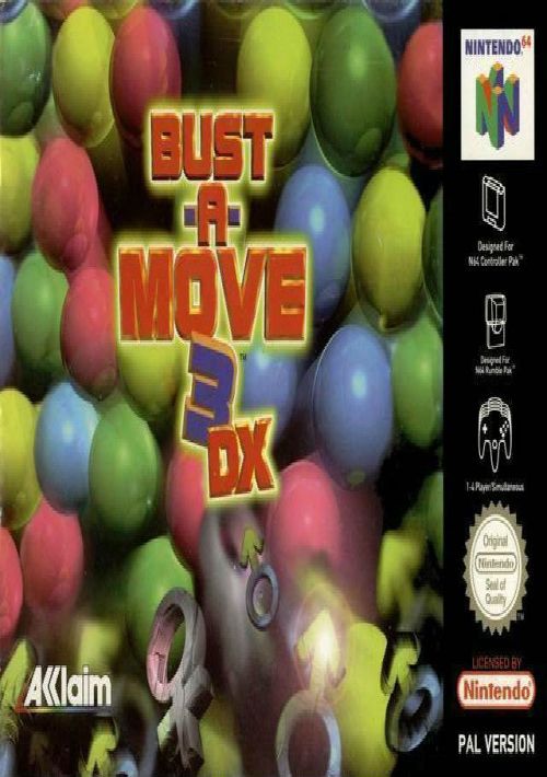 BustAMove 3 DX ROM Download Nintendo 64(N64)