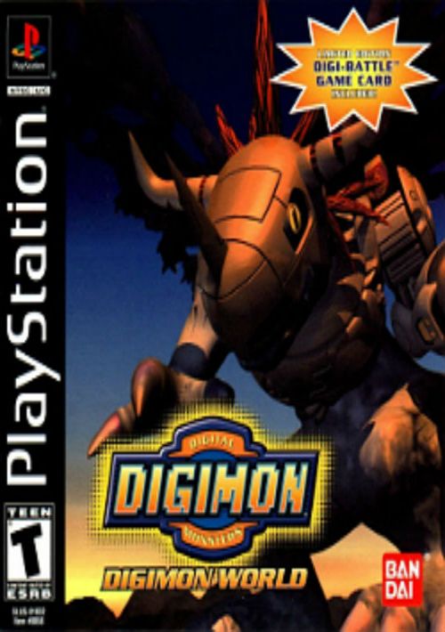 Digimon World SLES 02914 EU ROM Download Sony PSX PlayStation 1 PSX 