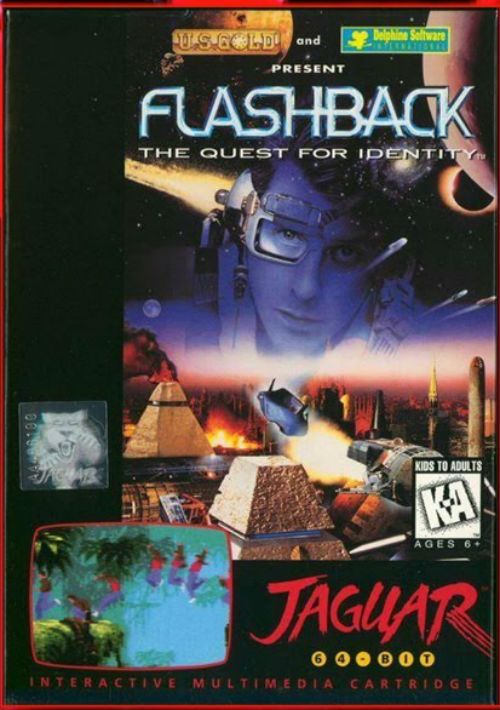 Flashback The Quest For Identity World En Fr Rom Download Atari Jaguar Atari Jaguar