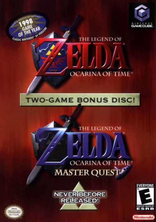 Legend Of Zelda The Ocarina Of Time Master Quest (E) ROM Download Nintendo GameCube(GameCube)