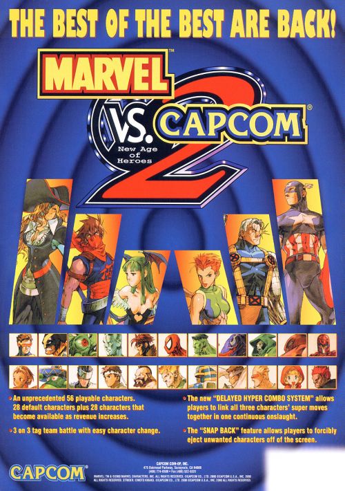Marvel vs capcom 2 chd download mame