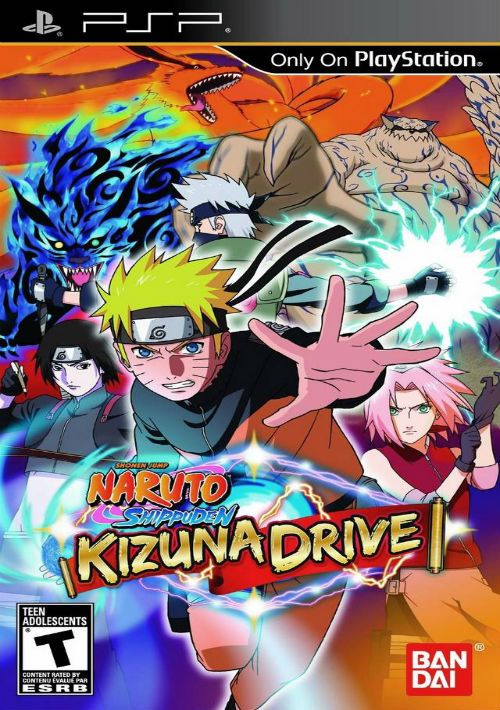 Naruto Shippuden Kizuna Drive Usa En Fr Es Rom Download Playstation Portable Psp