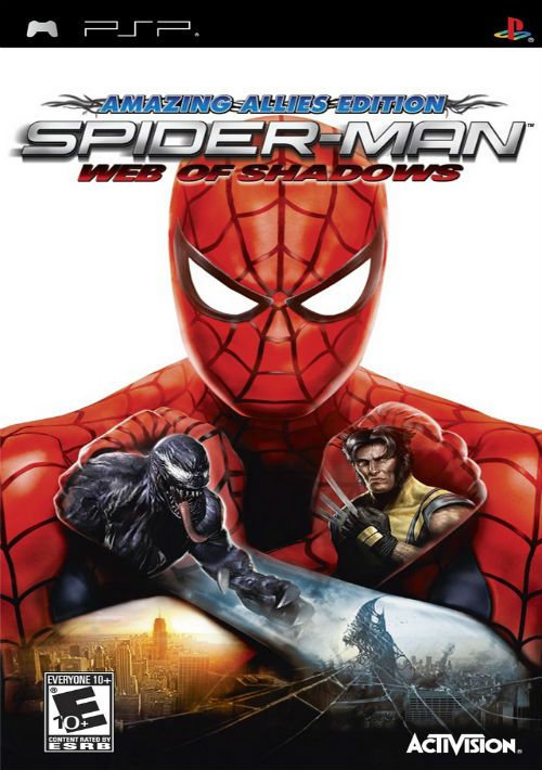 Spider Man Web Of Shadows Usa En Fr V1 01 Rom Download Playstation Portable Psp
