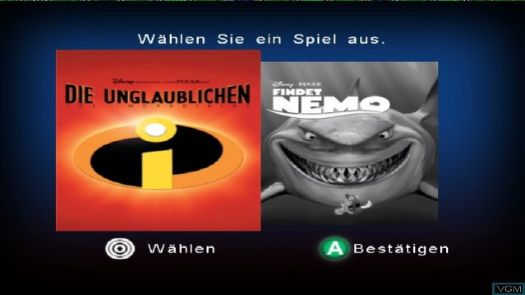 2 in 1 - Findet Nemo & Die Unglaublichen (G)(Independent) ROM