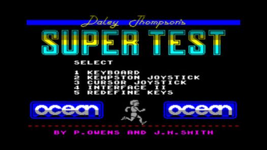 Daley Thompson's Supertest - Day 1 (1985)(Ocean Software)[Part 1 of 2] ROM