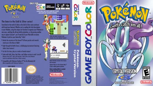 Pokemon Crystal Version Rom Download Gameboy Color Gbc