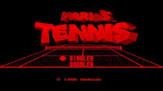 Mario's Tennis ROM