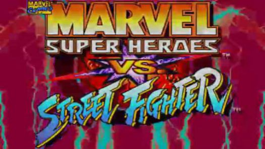 MARVEL SUPER HEROES VS. STREET FIGHTER (EUROPE) ROM