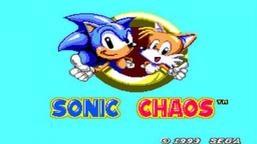 Sonic Chaos ROM