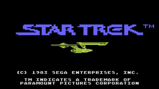 Star Trek - Strategic Operations Simulator (1983) (Sega) ROM