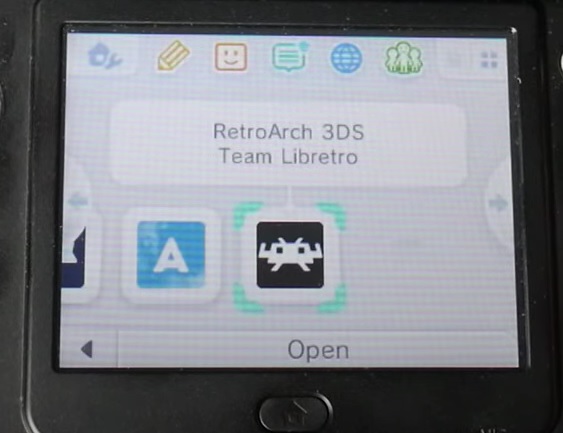 3ds home screen