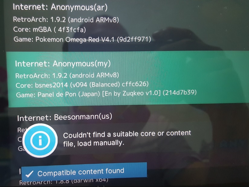 failed to initialize netplay