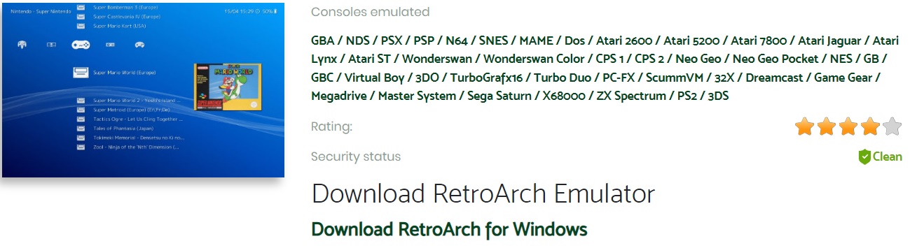 overview of retroarch