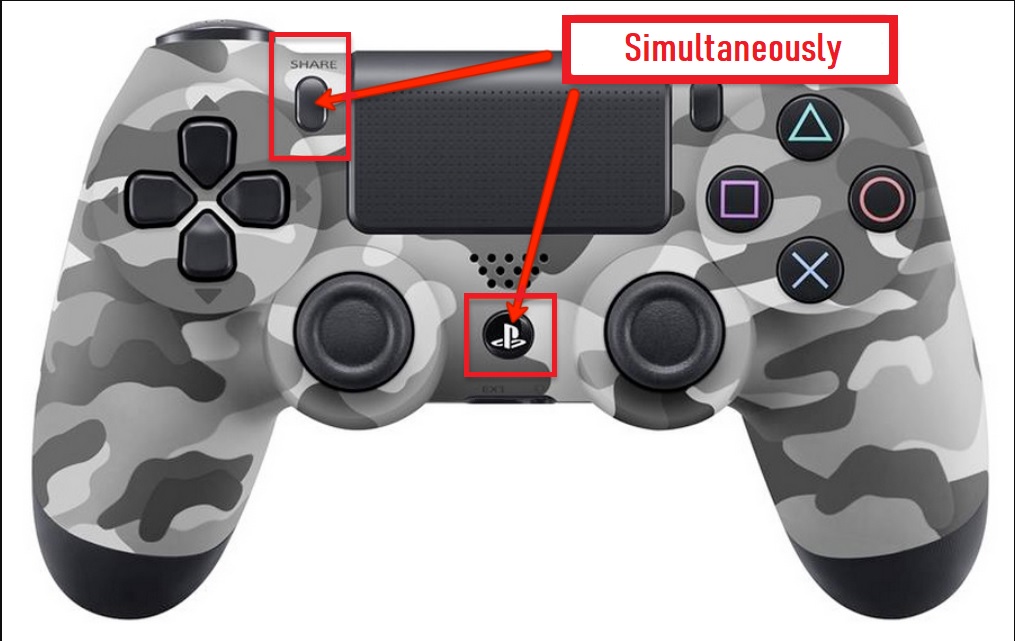 click simultaneously