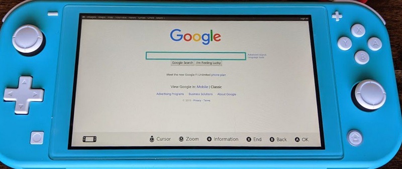 switch web browser