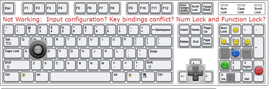 Keyboard Controls Not Working