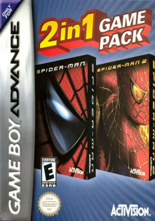 2 in 1 Game Pack: Spider-Man / Spider-Man 2, Nintendo