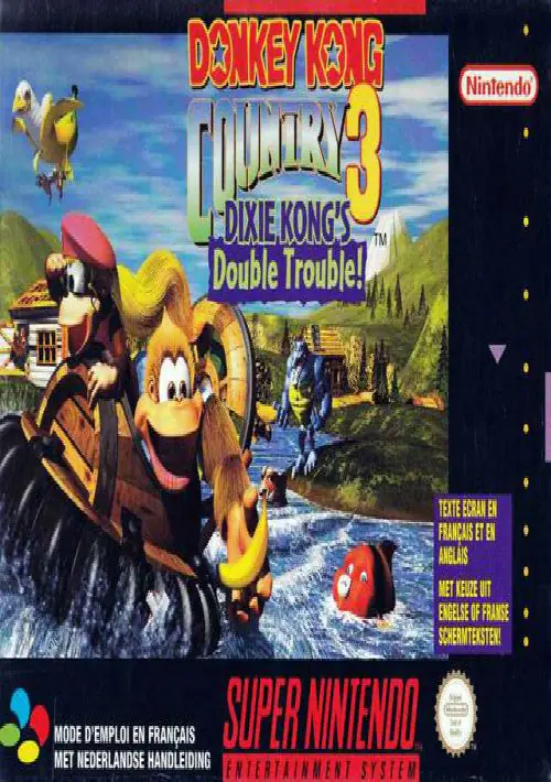Cielo evaporación Skalk Donkey Kong Country 3-Dixie K Double Trouble ROM Download - Super Nintendo( SNES)
