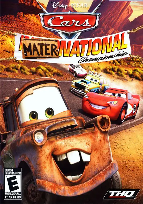 Cars Mater-National Championship - Nintendo DS Gameplay High Resolution  (DeSmuME) 