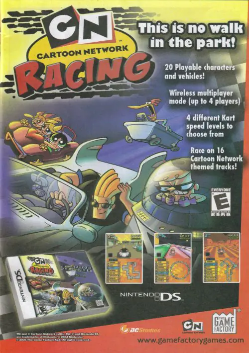 Cartoon Network Racing ROM Download - Nintendo DS(NDS)