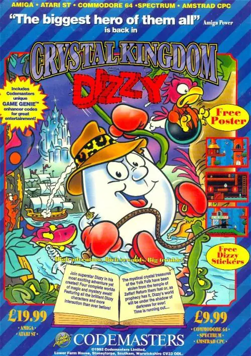 Dizzy VII - Crystal Kingdom Dizzy ROM Download - ZX Spectrum(ZX 