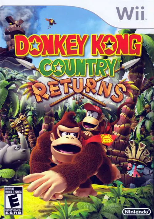 Withered Banzai Oprigtighed Donkey Kong Country Returns ROM Download - Nintendo Wii(Wii)