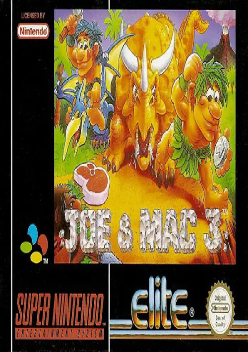 Joe & Mac 2 - Lost In The Tropics (54227) ROM Download - Super Nintendo(SNES )