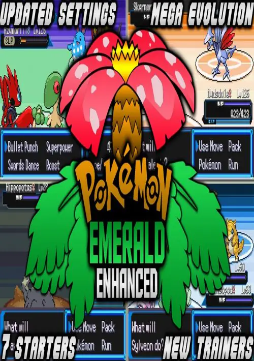 Pokemon Emerald Enhanced ROM Download - GameBoy Advance(GBA)