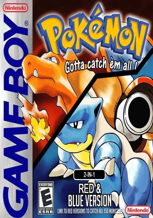 Hjælp orange Bryde igennem Pokemon Red and Blue ROM Download - GameBoy Advance(GBA)