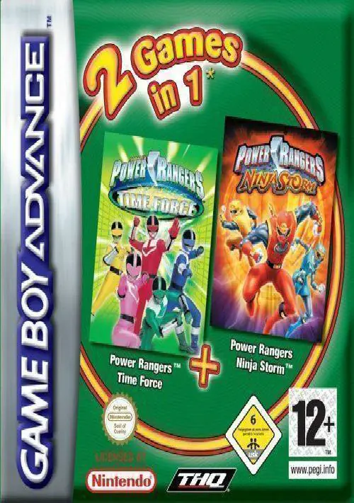 Power Rangers Pack (G) - GameBoy Advance(GBA)