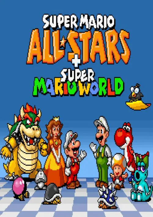 heden rollen Wasserette Super Mario All-Stars + Super Mario World ROM Download - Super  Nintendo(SNES)