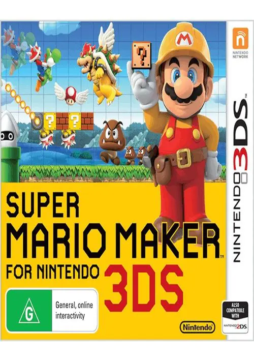 kone Nogle gange nogle gange Anmeldelse Super Mario Maker ROM Download - Nintendo 3DS(3DS)