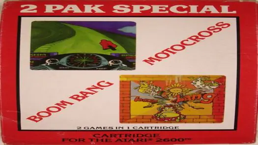 2 Pak Special Red - Motocross,Boom Bang (1990) (PAL)