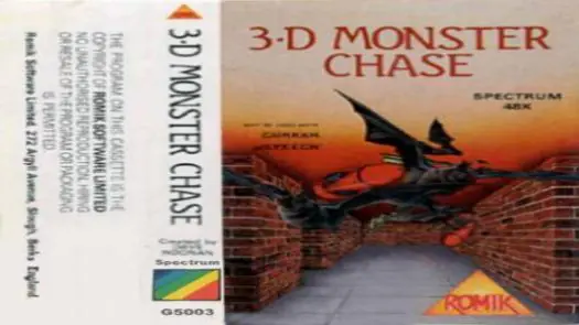 3D Monster Chase (1984)(Romik Software)