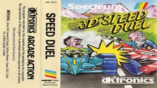 3D Speed Duel (1983)(DK'Tronics)