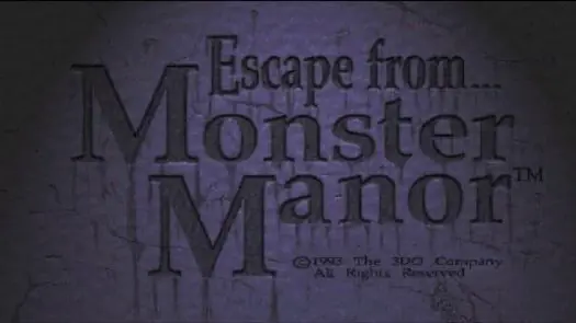 Escape from Monster Manor - A Terrifying Hunt for the Undead (1993)(Electronic Arts)(US)[!][B349