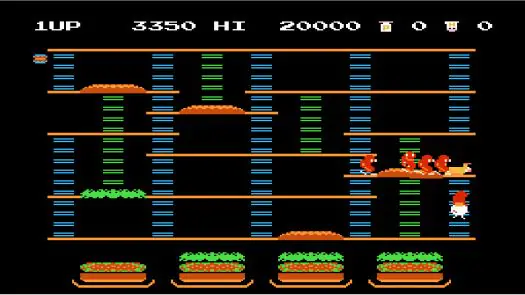AS - Burger Time (NES Hack)
