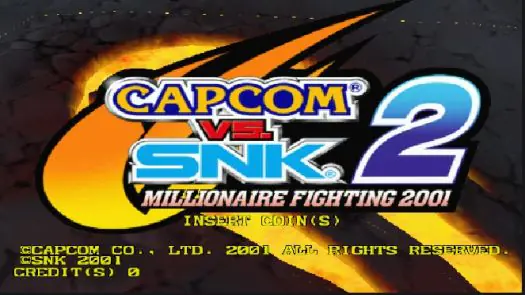 Capcom vs. SNK 2 - Millionaire Fighting 2001 (JP)(EN)