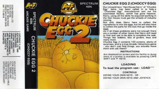 Chuckie Egg 2 (1985)(A & F Software)[a4]