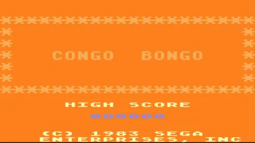 Congo Bongo (1983) (Sega)