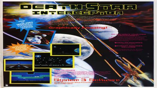 Death Star Interceptor (1985)(System 3 Software)