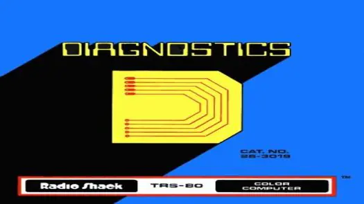 Diagnostics (1980) (26-3019) (Tandy) .ccc