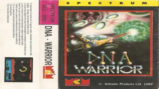 D.N.A. Warrior (1989)(Cascade Games)[128K]