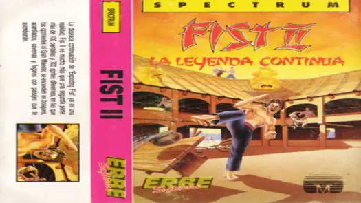 Fist II - La Leyenda Continua (1986)(Erbe Software)[a2][aka Fist II - The Legend Continues]