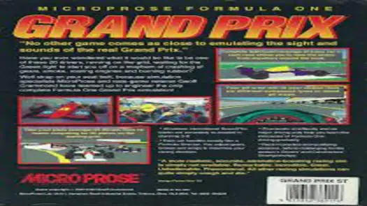 Formula One Grand Prix (1991)(MicroProse)(Disk 1 of 4)[b]