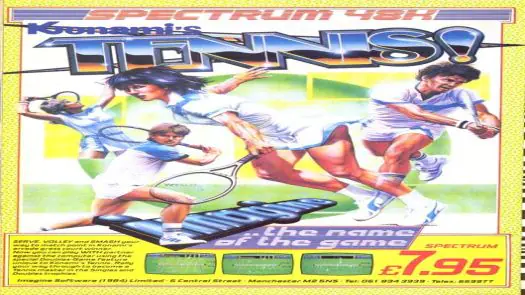 Konami's Tennis (1986)(Imagine Software)[a][48-128K]