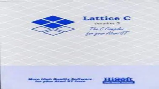 Lattice C ST v5.60 (1993-11-08)(HiSoft)(Disk 7 of 7)