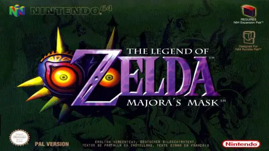 Legend of Zelda, The - Majora's Mask (Europe)